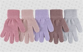 Теплыши перчатки TGg-080 одинарная вязка (размер 14/5-6лет) TGg-080