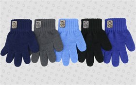 Теплыши перчатки TGm-023 одинарная вязка (р.12,5/2-3 года) ЧЗ TGm-023