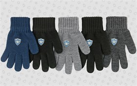 Теплыши перчатки TGm-102 одинарная вязка (размер 14/5-6лет) TGm-102
