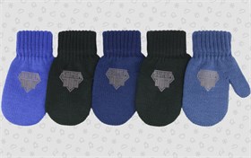 Теплыши варежки TMm-141 одинарная вязка (р.14/5-6 лет) TMm-141