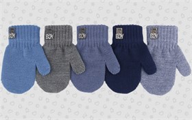 Теплыши варежки TMm-144 одинарная вязка (размер 13) TMm-144