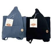 Amali комплект Robbit, шапка на синтепоне, подклад хлопок+снуд (р.46-48) 15969-Л