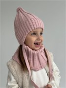 Milli комплект Тыковка, шапка на синтепоне, подклад хлопок+снуд (р.46-48,48-50, 50-54) 15987