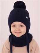 Поляярик комплект E-06-29 шапка подклад флис+ снуд (р.46-48) ЧЗ E-06-29
