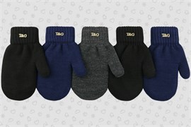 Теплыши варежки TMm-929 двойная вязка (размер 16) TMm-929