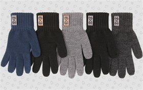 Теплыши перчатки TGm-130 одинарная вязка (размер15/7-9лет) М TGm-130