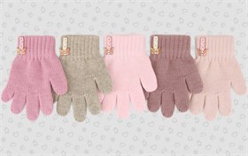 Теплыши перчатки TGg-132 одинарная вязка (р.12,5/2-3 года) М TGg-132
