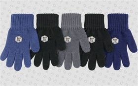 Теплыши перчатки TGm-091 одинарная вязка (размер 14/5-6лет) М TGm-091