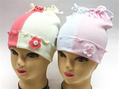 Boys Girls шапка одинарный трикотаж (шторка)(р.48-50) 3973