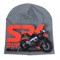 ambra шапка двойной трикотаж мото (р.54-56) ЧЗ 1658