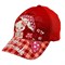 Milli бейсболка детская с сеткой Lovely Cat (р.52-54) красные 10101