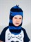 Milli шлем модель Дракоша, на утеплителе  (на 1г,2,4,6лет) зима Дракоша - зима