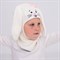 Milli шлем модель Зайчик, на хлопке (на 1,2,4,6лет) демисезонный ч/з зайчик-д/с