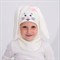 Milli шлем модель Зайчик, на хлопке (на 1,2,4,6лет) демисезонный ч/з зайчик-д/с