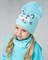 Milli комплект Crazy cat, шапка и снуд из двойного трикотажа (р.48-54) ч/з Crazy cat - фото 38955