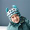 Milli шапка-шлем Зубастик, на утеплителе (на 1 год) зима Зубастик 1 зима