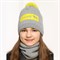 AGBO комплект 3568 Markiza шапка вязаная, подклад флис +снуд (р.48-50) ч/з 3568 Markiza