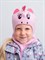 Milli шлем модель Единорог, на утеплителе (на 1,2,4,6,8 лет) зима Единорог - зима